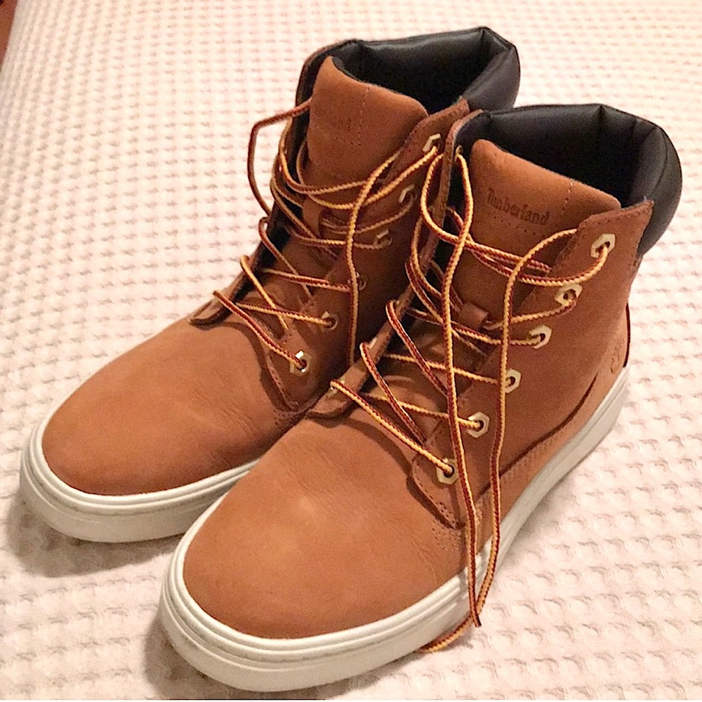 Timberland Tan Lace Up Boot
